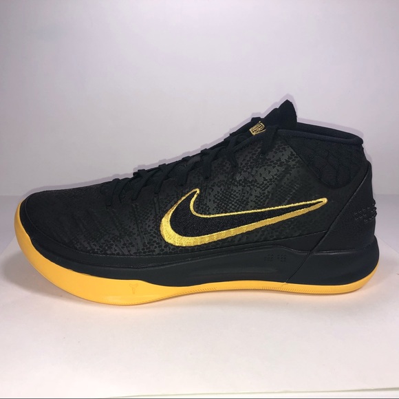 Nike Kobe AD Mid BM City Edition Black Sneakers - Picture 2 of 7